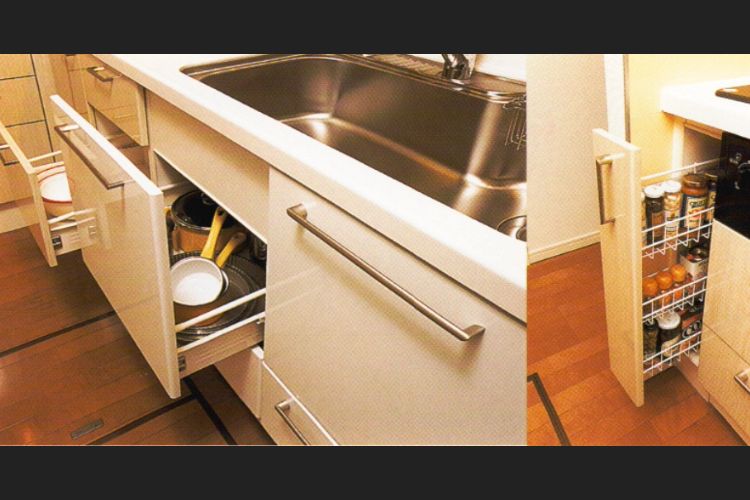 グランジオ武蔵野のキッチン収納