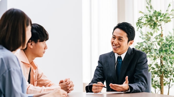 グランジオ武蔵野の専属の営業担当体制